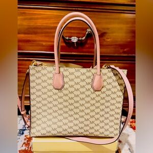 Michael Kors Mercer Large Convertible Tote New With Tags